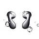 Ergonomic Water Droplet Earbuds Image 7