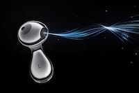 Ergonomic Water Droplet Earbuds Image 8