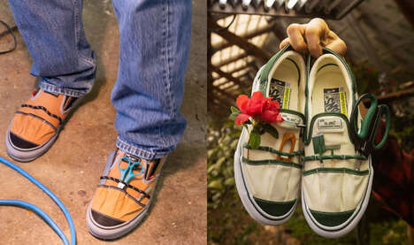Pocket-Adorned Slip-On Footwear