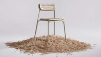 Stacking Hemp-Made Chairs Image 1