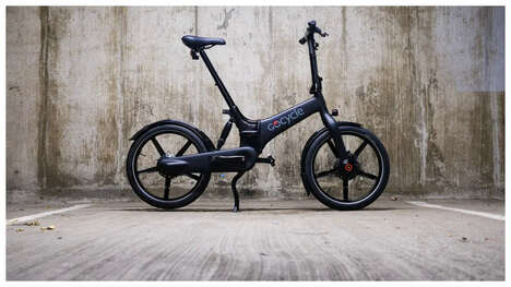 Stylized Foldable E-Bikes