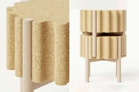 Stackable Cork-Like Stools Image 2