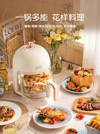 Transparent Electric Air Fryers Image 1