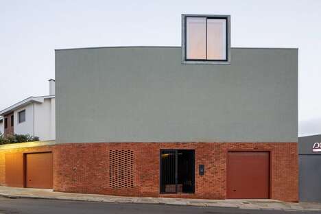 Climbing Plant-Wrapped Homes