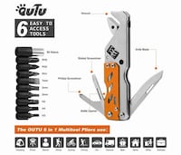 Six-in-One Toolbox Multitools Image 3