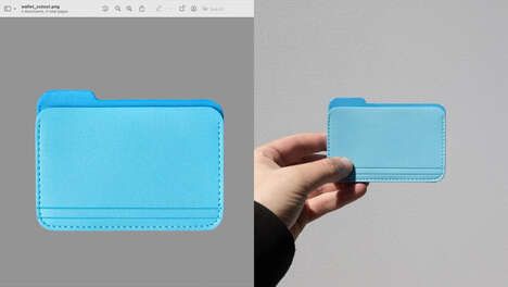 Digital Folder-Inspired Wallets