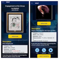 Stolen Art-Tracking Mobile Apps