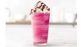Raspberry-Flavored QSR Shakes