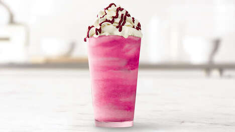 Raspberry-Flavored QSR Shakes