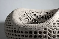 3D-Printed Concrete Chairs Image 4