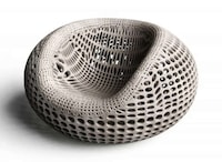 3D-Printed Concrete Chairs Image 5
