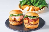 Oversized Tofu Burgers