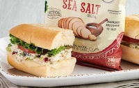Tart Chicken Salad Sandwiches