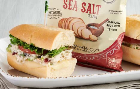 Tart Chicken Salad Sandwiches