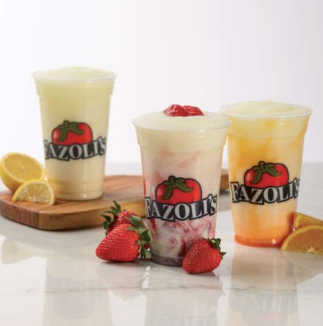 Frosted Italian Ice Drinks