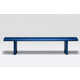 Chic Recycled Aluminum Benches Image 5