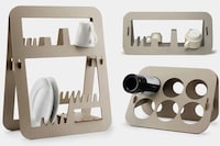 Flat-Packed Sleek Dish Racks Image 1