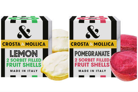Fruit-Filled Sorbetto Shells