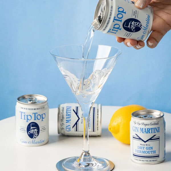 Single-Serve Gin Cocktails