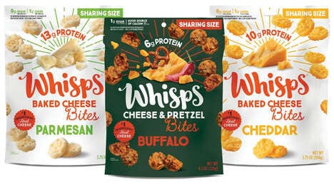 Seasoned Puffed Cheese Snacks