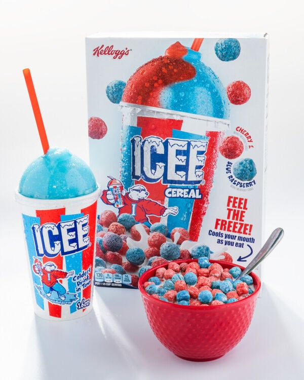Cooling Slushie-Inspired Cereals