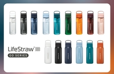 Colorful Water Filtration Bottles