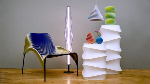 Futuristic 3D-Printed Decor Collections