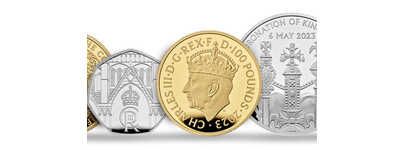 Crowned Monarchy Minted Coins