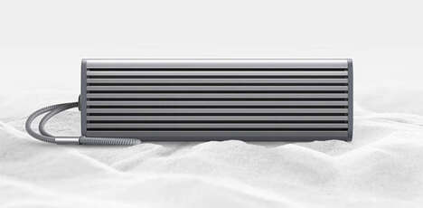 Portable Aluminum-Designed Speakers