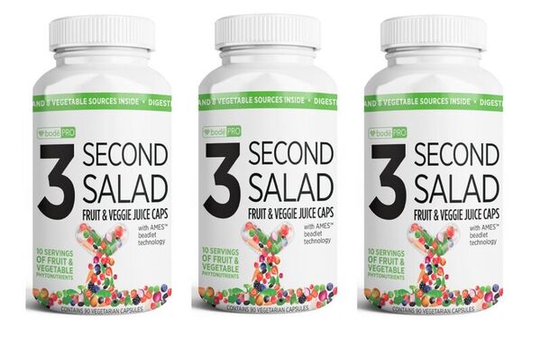 Produce Phytonutrient Supplements : Bodē Pro 3 Second Salad