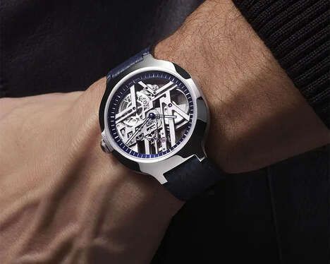 Chic Skeletonized Movement Timepieces