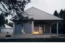 Corrugated Metal Barn-Like Houses