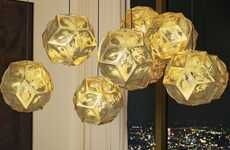 Dazzling Polyhedral Pendant Lights