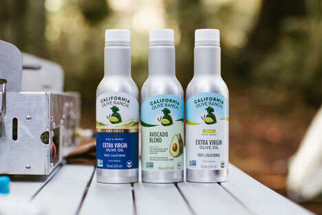 Aluminum Bottled Oils
