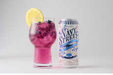 Magenta-Hued Canned Cocktails