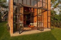 Glass Bridge-Connected Small Homes Image 2