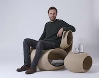3D-Printed Recycled Material Furniture Image 7