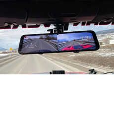 Dual-Direction Rearview Dash Cams