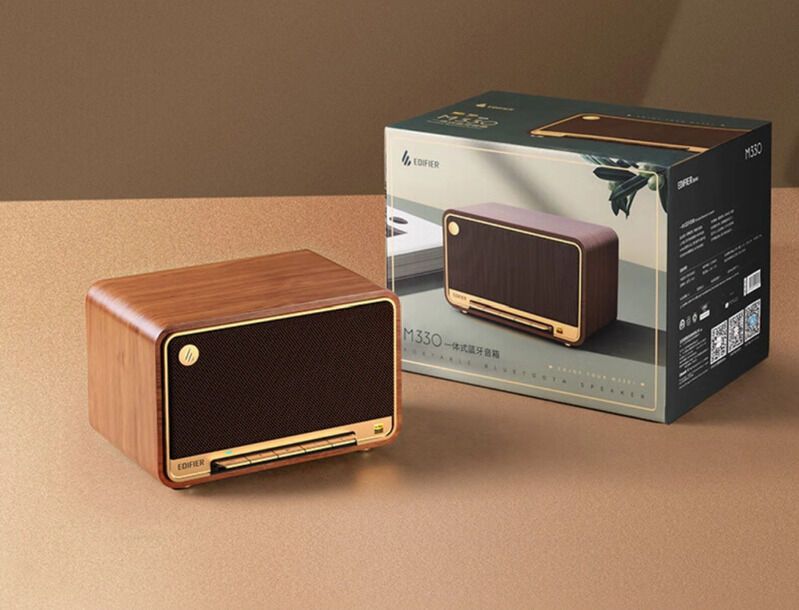 Portable Retro-Styled Speakers