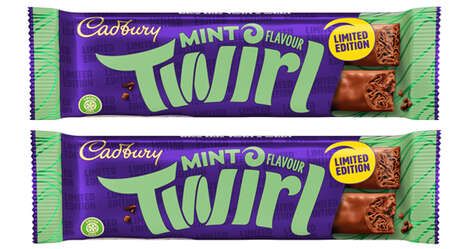 Minty Textural Chocolate Bars