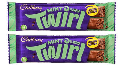 Minty Textural Chocolate Bars