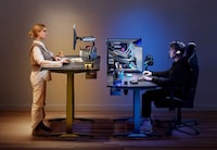 Hybrid Schedule Workstation Designs Image 1