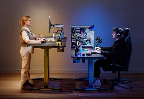 Hybrid Schedule Workstation Designs