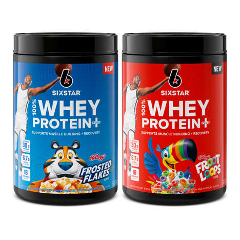 Cereal-Flavored Protein Powders