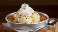Rainbow Sprinkle Skillet Cookies Image 1