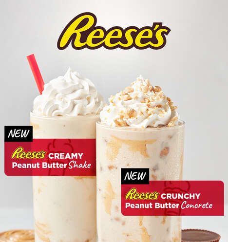 Peanut Butter Custard Desserts