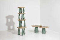 Rustic Recycled Wood Tables Image 1