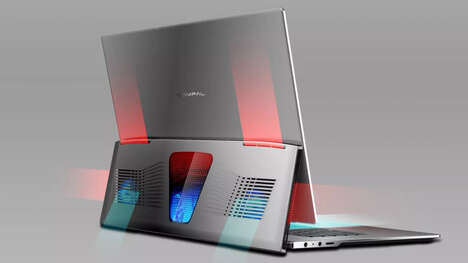 Tilting Heat-Dissipating Gamer Laptops