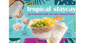 Tropical Coconut Smoothie Bowls