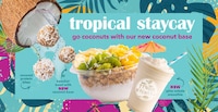 Tropical Coconut Smoothie Bowls Image 1